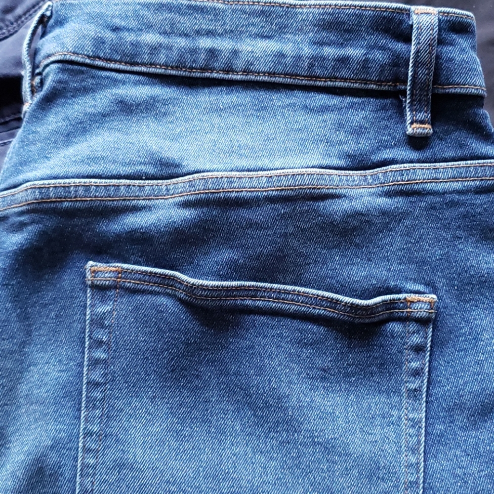 ASOS blue faded jeans